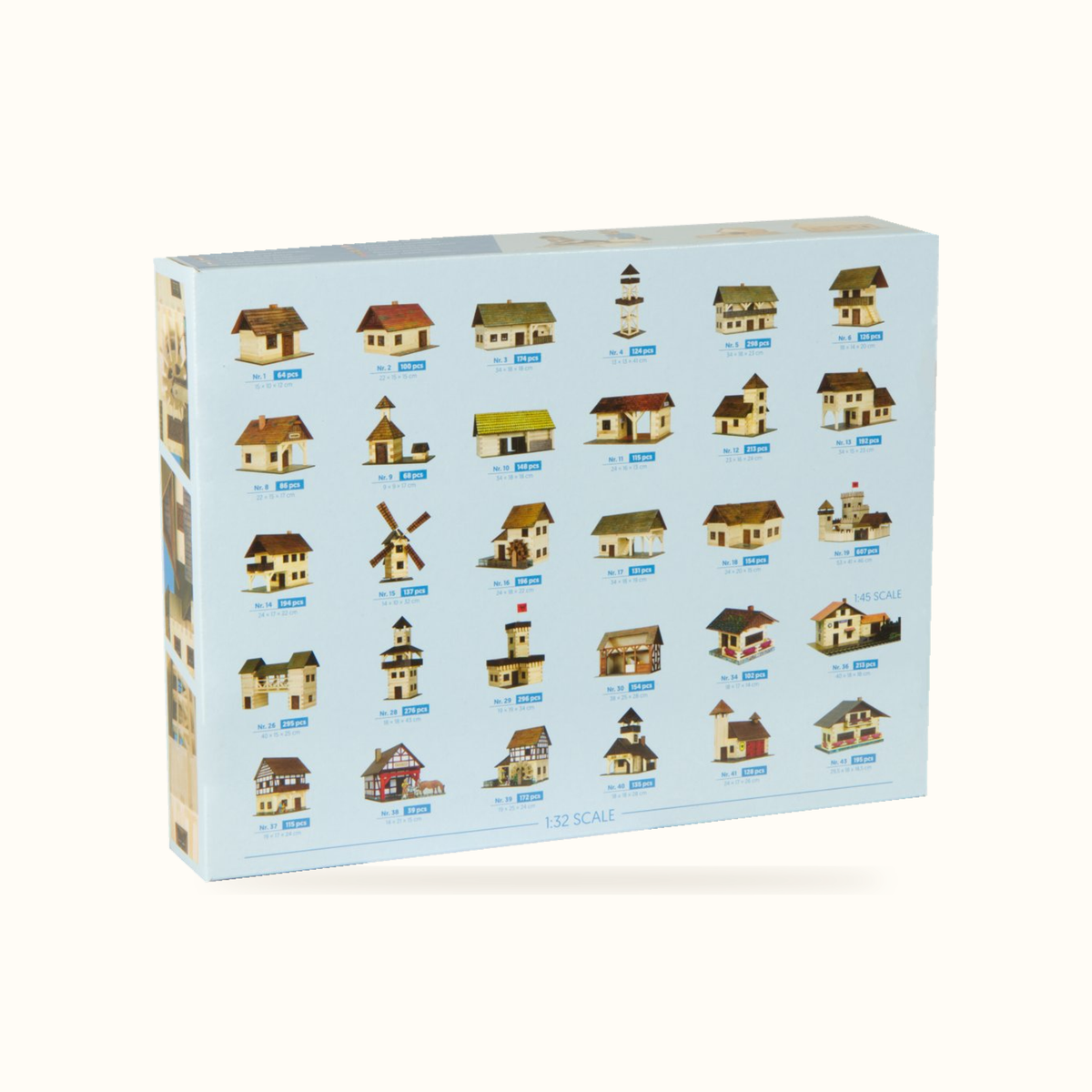 Walachia Hobby Kit shared range packaging reference, back view