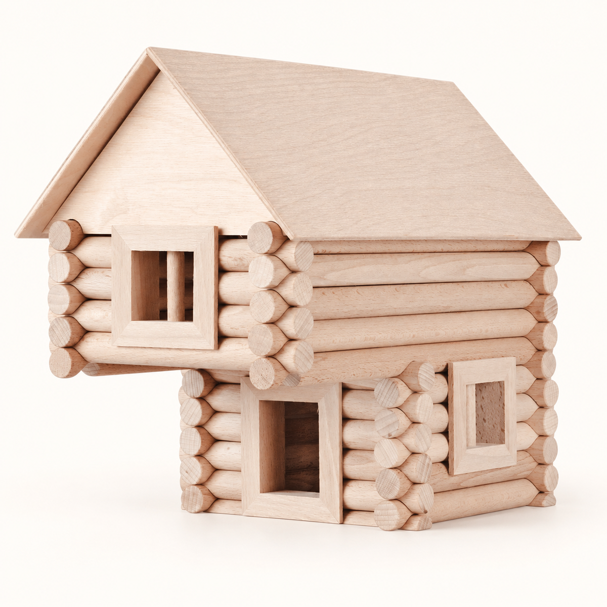 Walachia Vario XL 184 wooden construction kit, example build