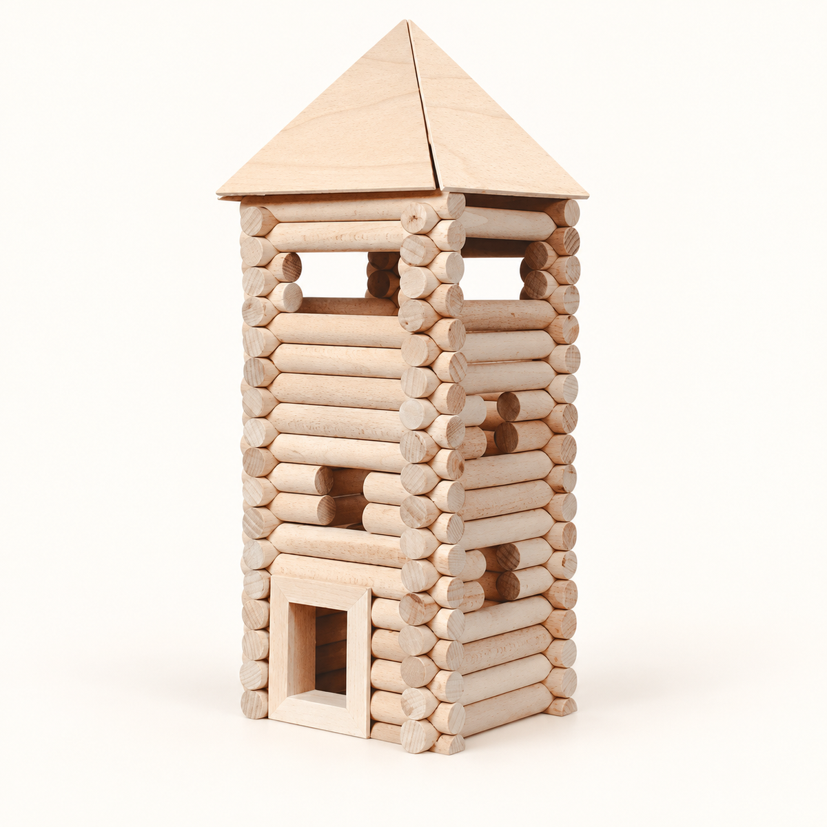Walachia Vario XL 184 wooden construction kit, example build
