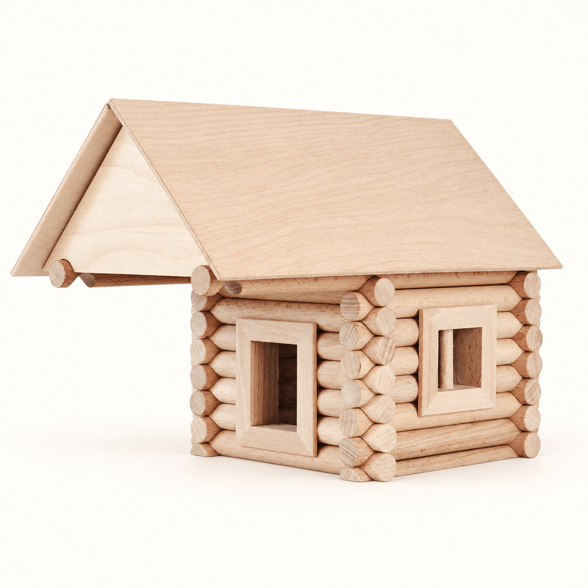 Walachia Vario XL 184 wooden construction kit, example build