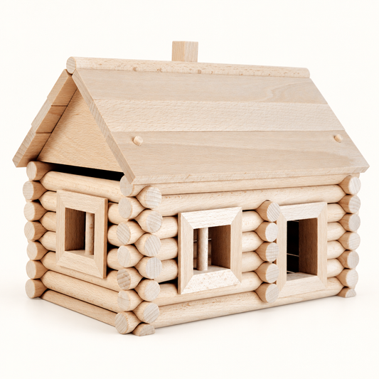 Walachia Vario Massive Mini 91 wooden construction kit, example build