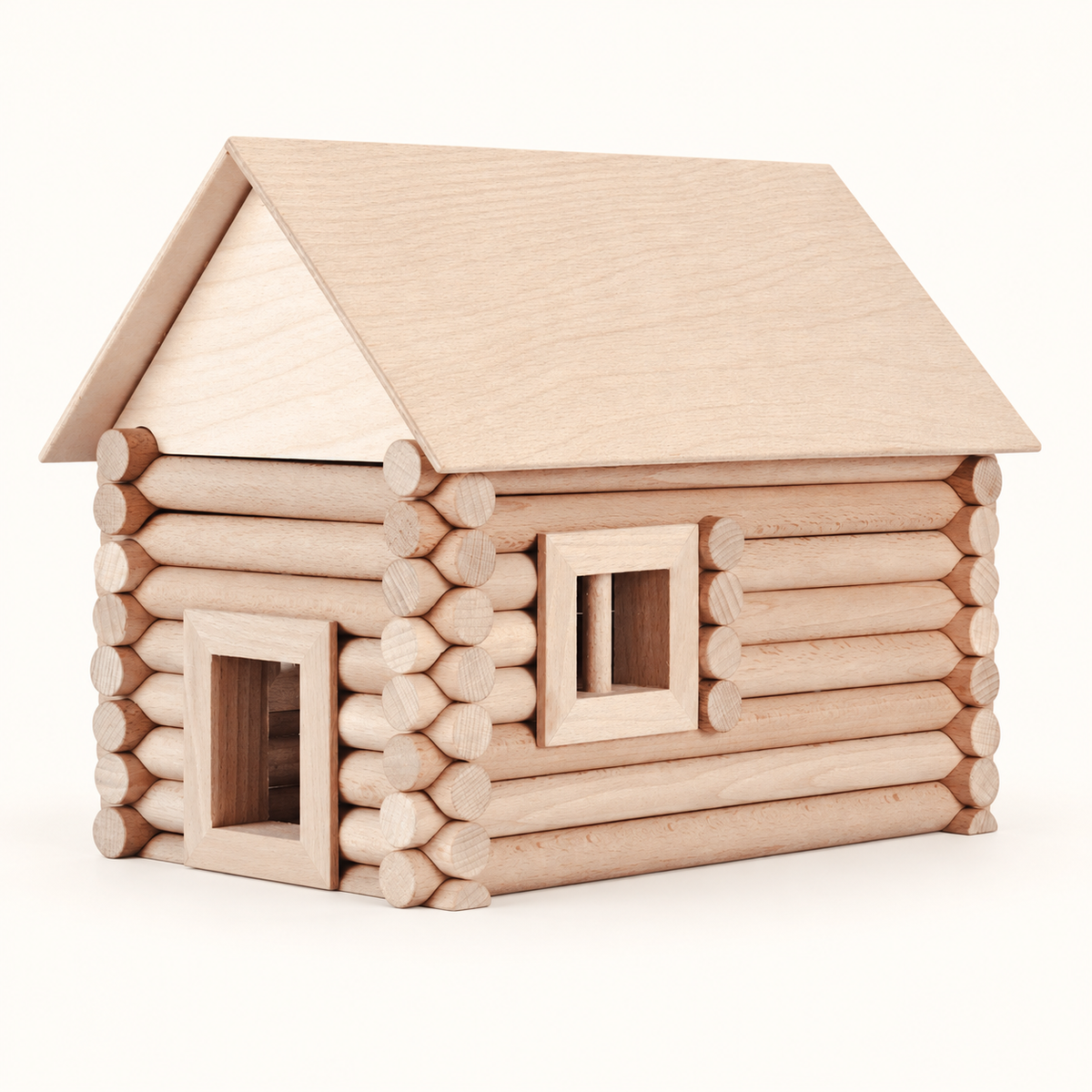 Walachia Vario XL 184 wooden construction kit, example build