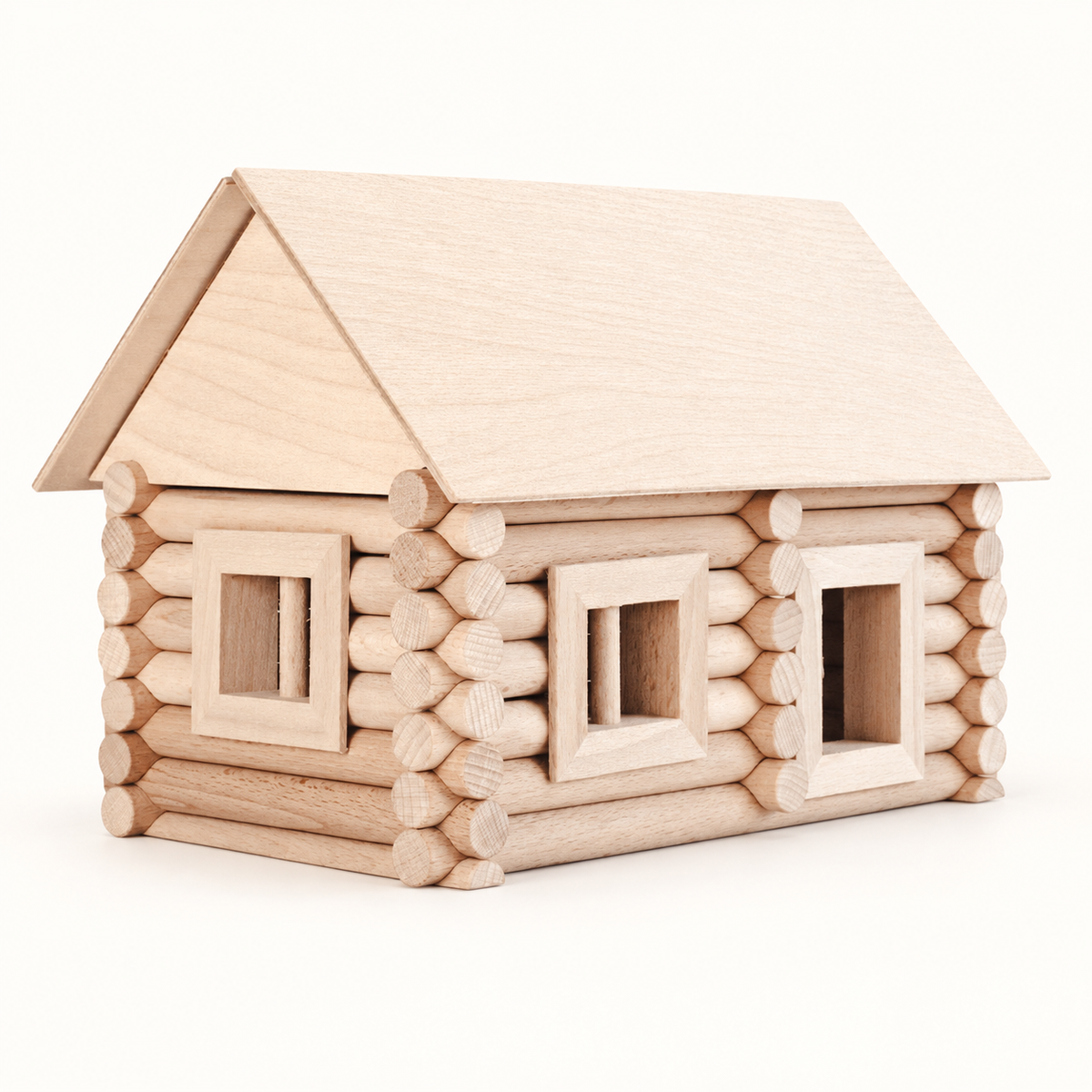 Walachia Vario 72 wooden construction kit, example build