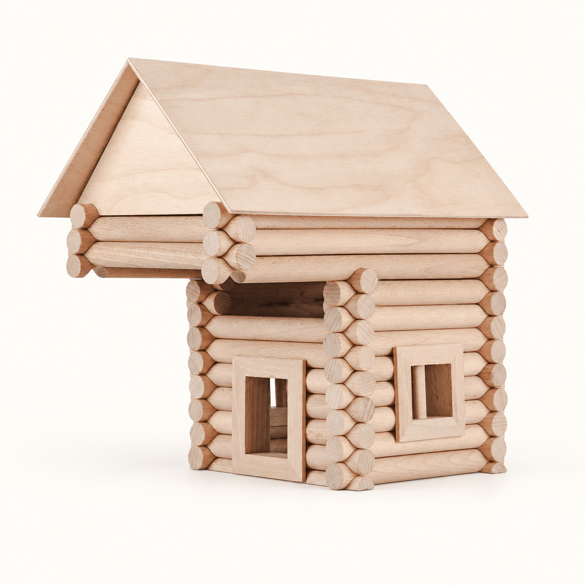 Walachia Vario XL 184 wooden construction kit, example build